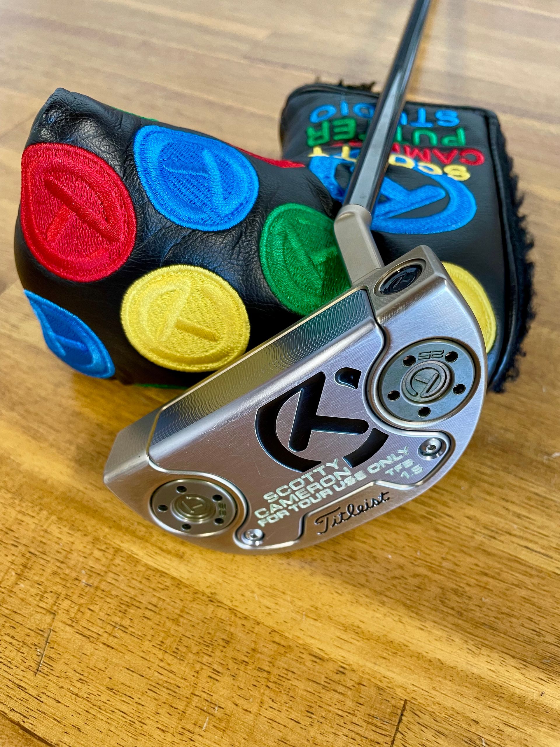 Scotty Cameron Circle T Chromatic TFB 1.5 34in Putter- Black Shaft