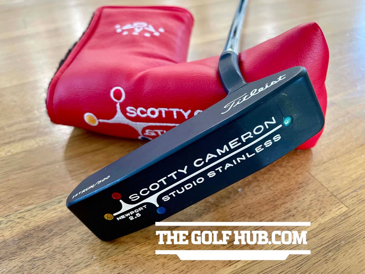 *NEW* Scotty Cameron 1st of 500 Studio Stainless Black Newport 2.5 35in Putter
