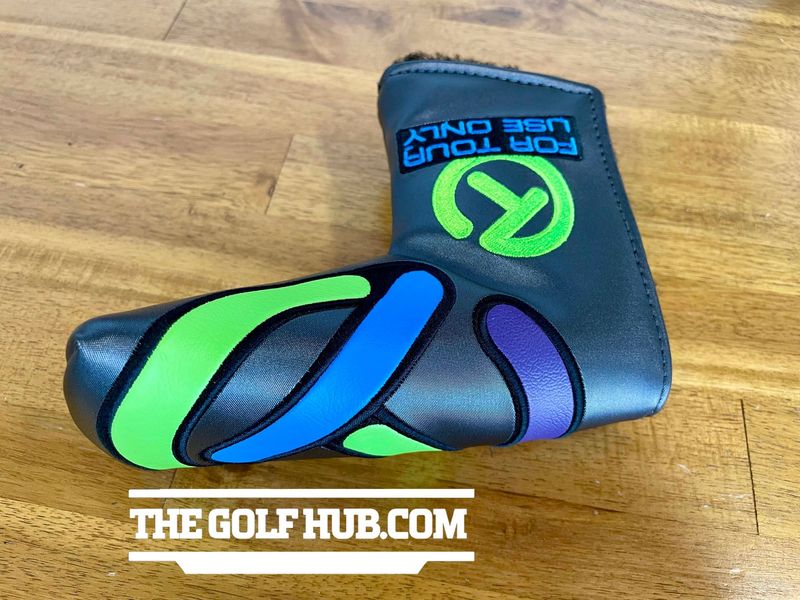 *NEW* Scotty Cameron Circle T Stick Figure Neon/Blue/Purple Head Cover