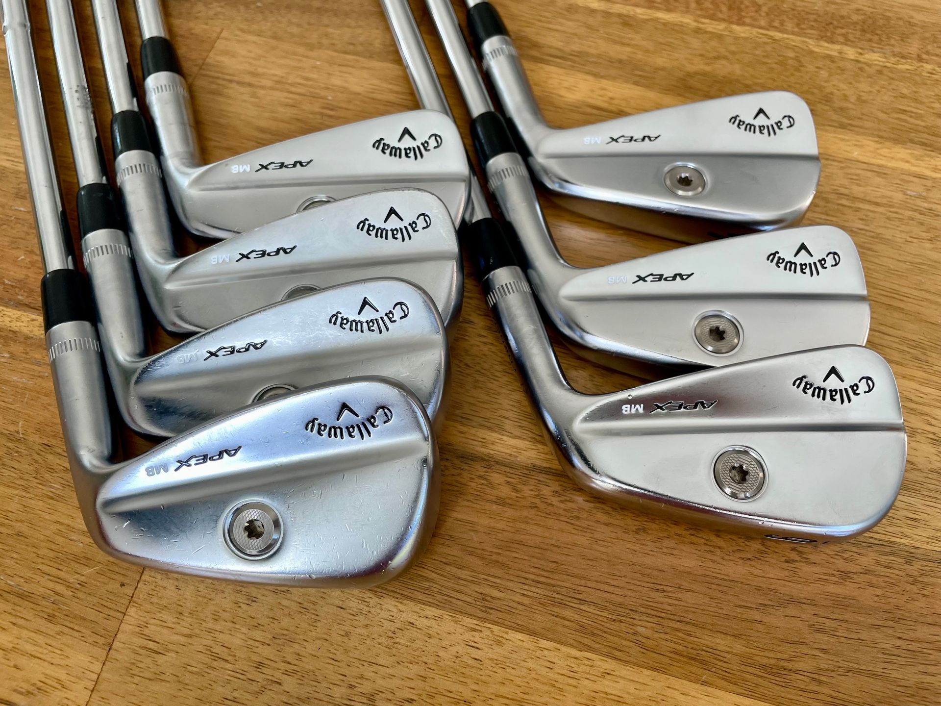 Callaway Apex MB Tour Issue 4-P Iron Set- KBS Tour V 125 S+ Shaft / Standard Length