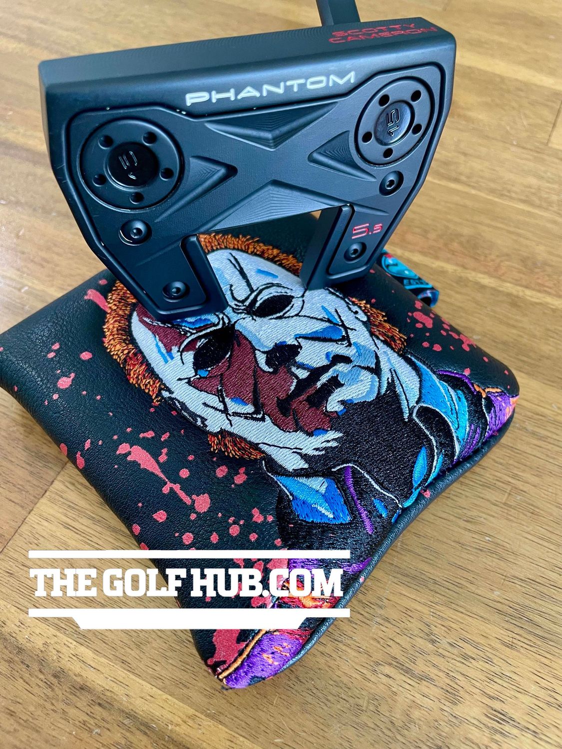 *PRISTINE* Scotty Cameron Custom Black & Red Phantom X 5.5 35in Putter