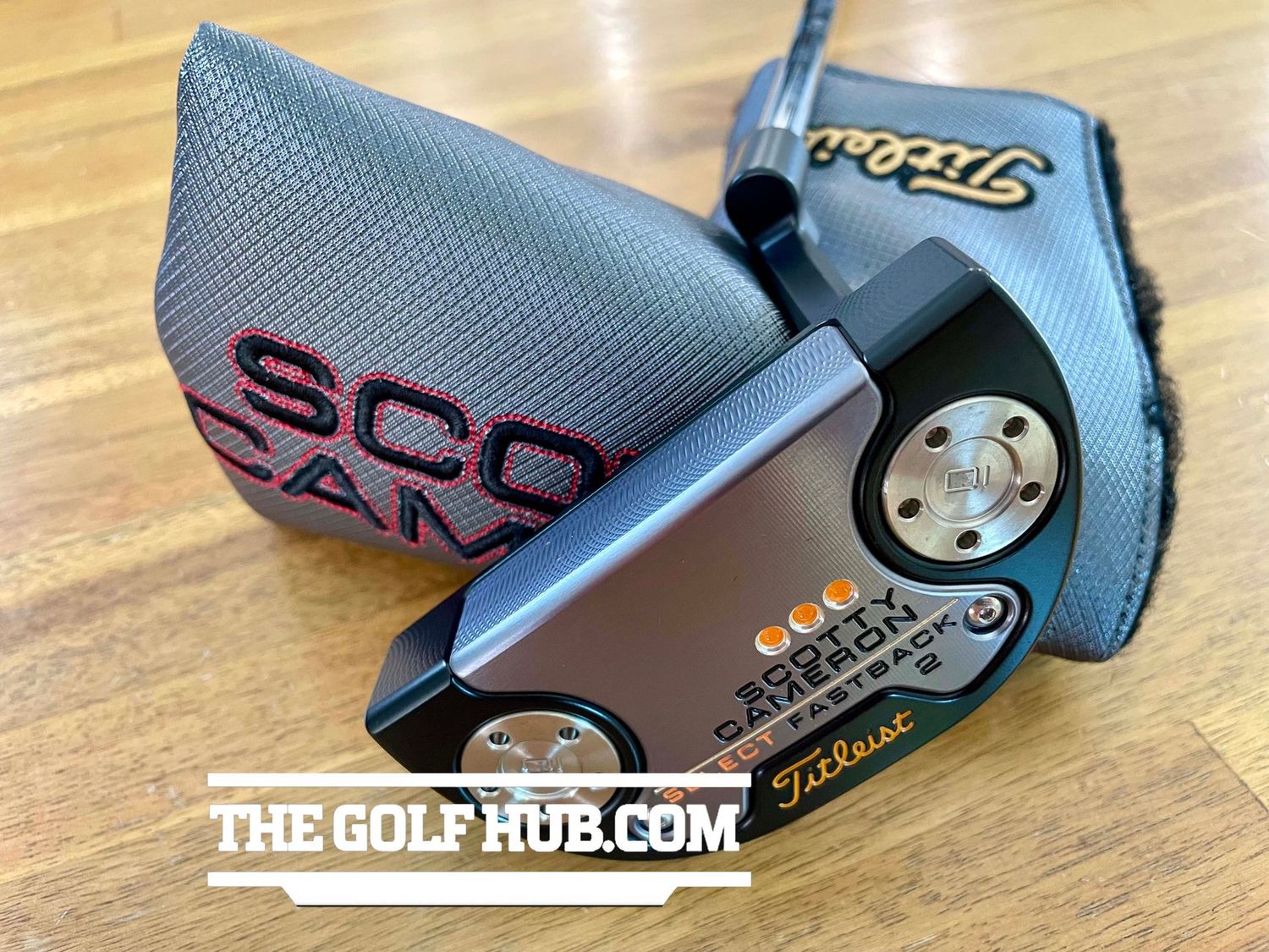 *NEW* Scotty Cameron Black/Orange Select Fastback 2 35in Putter-Matador Grip