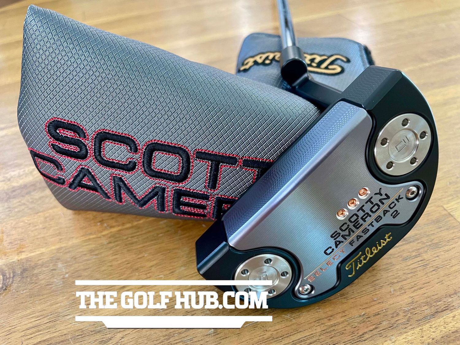 *NEW* Scotty Cameron Black & Gold Select Fastback 2 35in Putter- Matador Grip