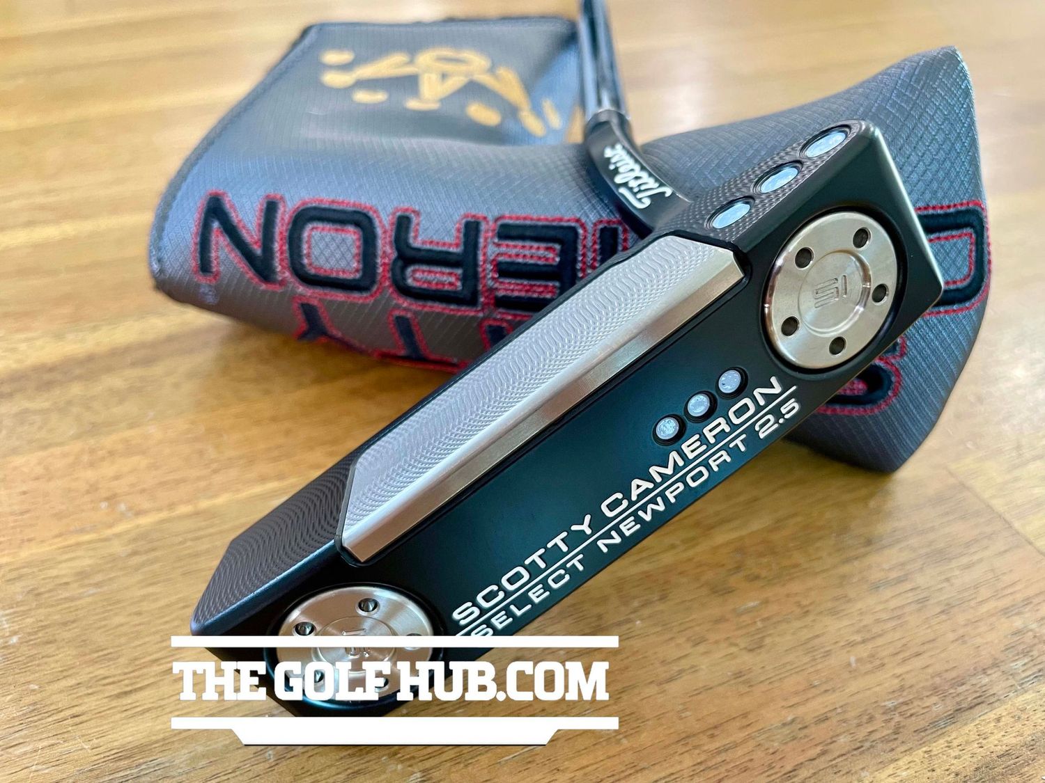 *NEW* Scotty Cameron Black/Blue Select Newport 2.5 35in Putter-Full Contact Grip