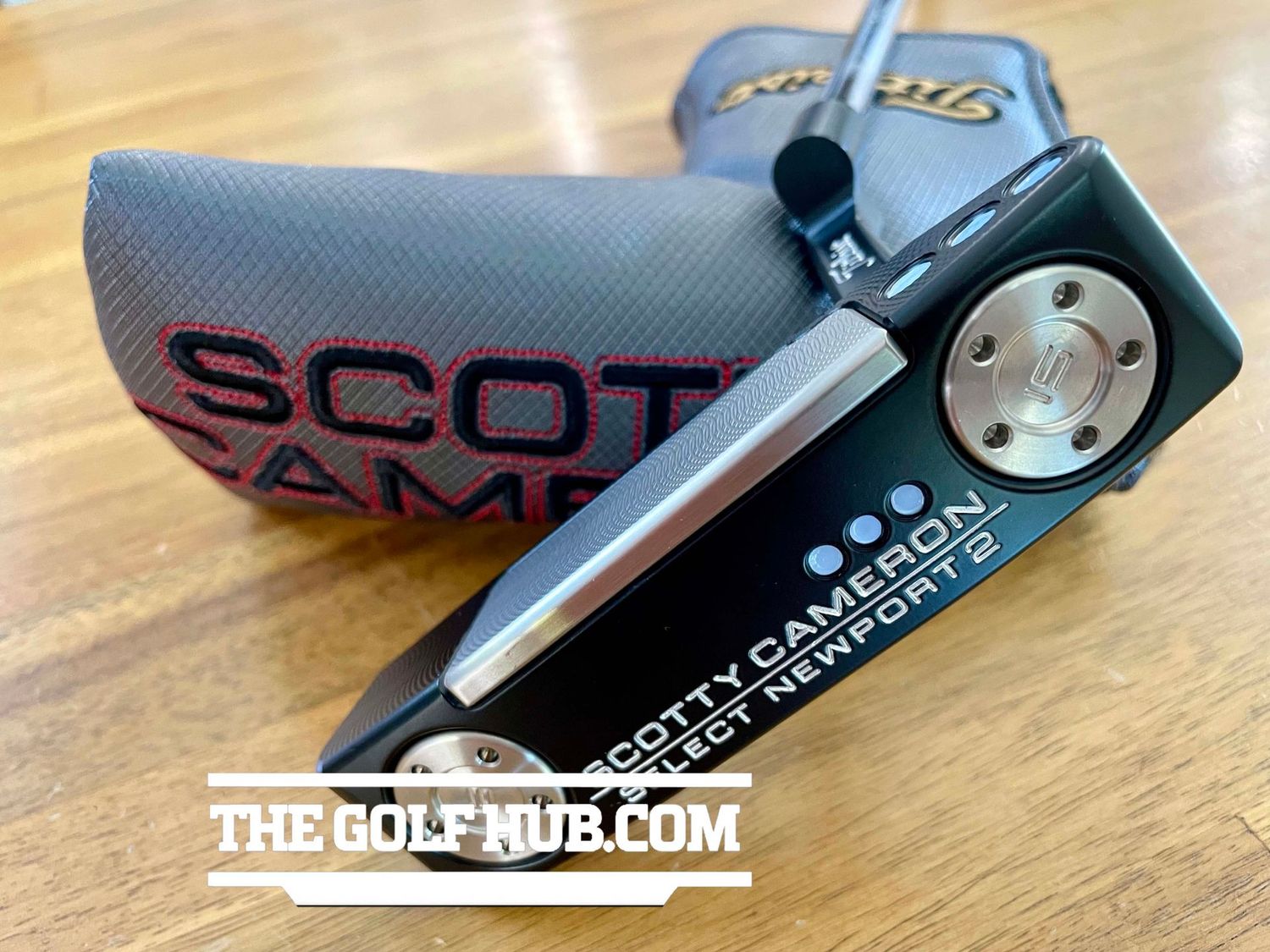 *NEW* Scotty Cameron Black/Blue Select Newport 2 34in Putter- Full Contact Grip