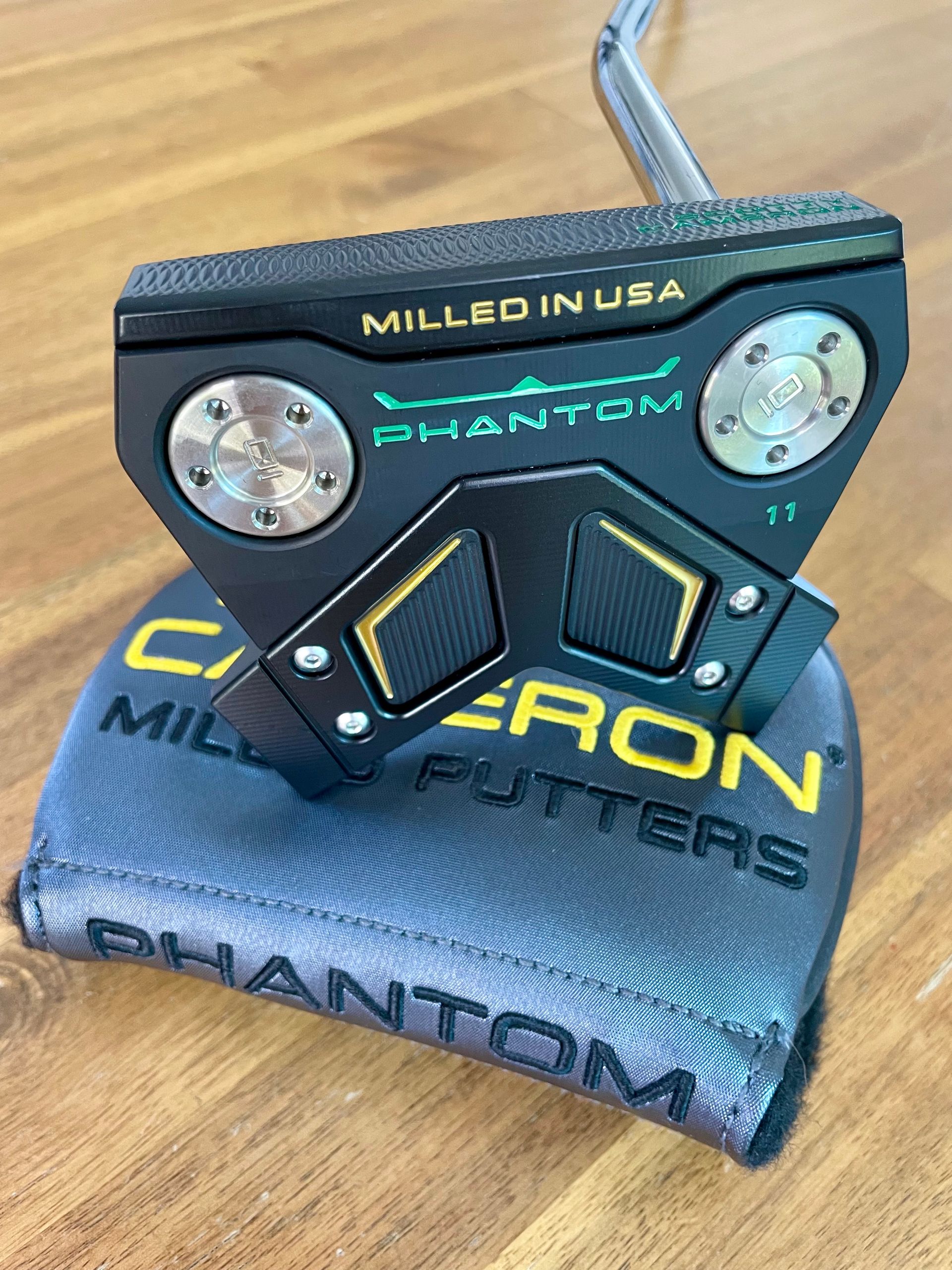 *NEW* Scotty Cameron Custom Black/Gold Phantom 11 34in Putter- Matador Grip