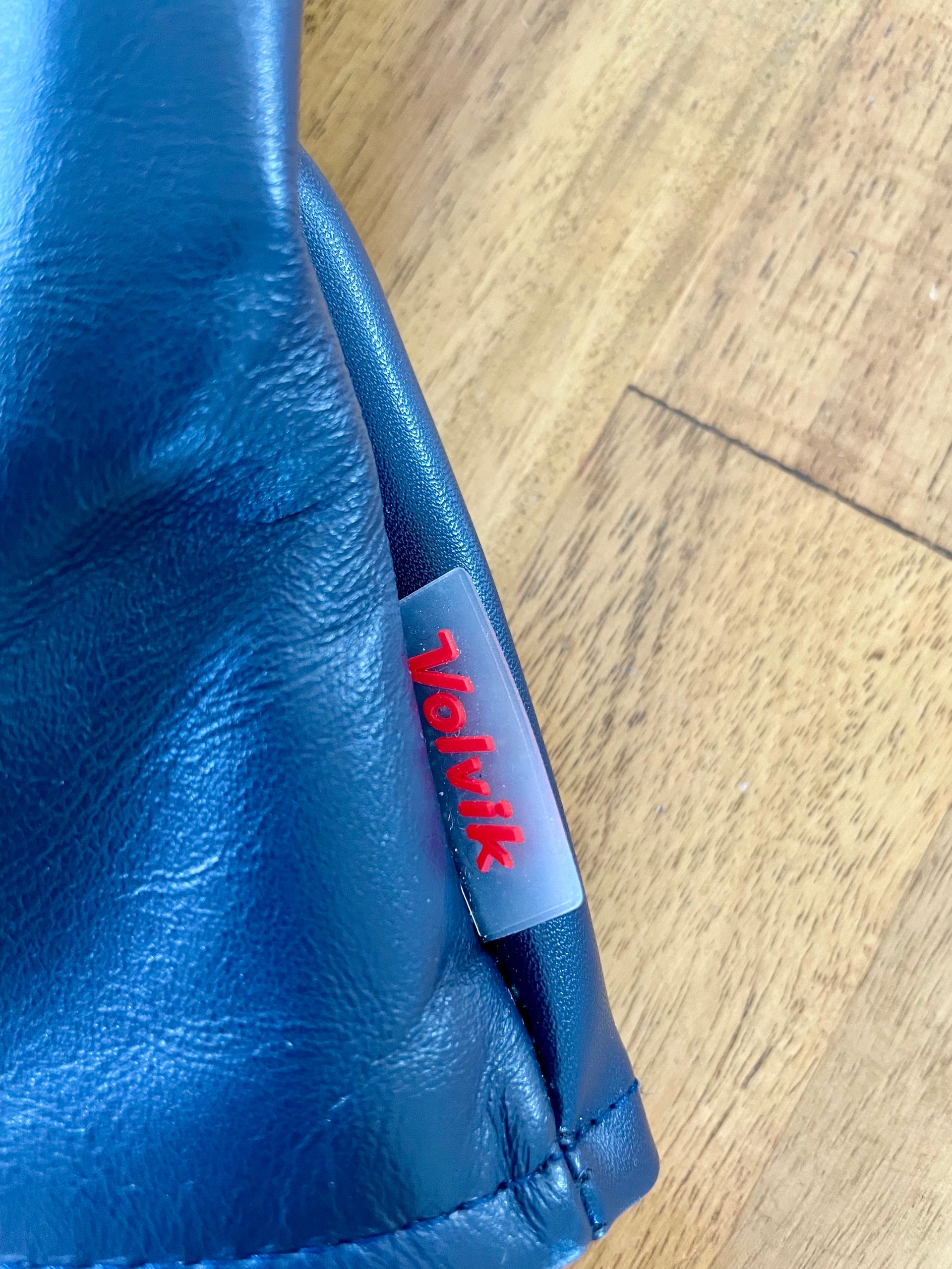 *PRISTINE* Volvik Ltd Edition Marvel Captain America Blue Leather Head Cover