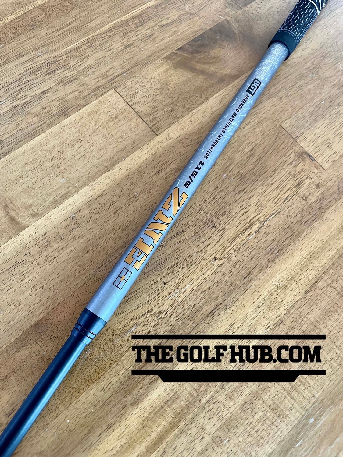 BGT ZNE Grey 115g Putter Shaft- .355 Tip/34in Playing Length/Super Stroke Grip