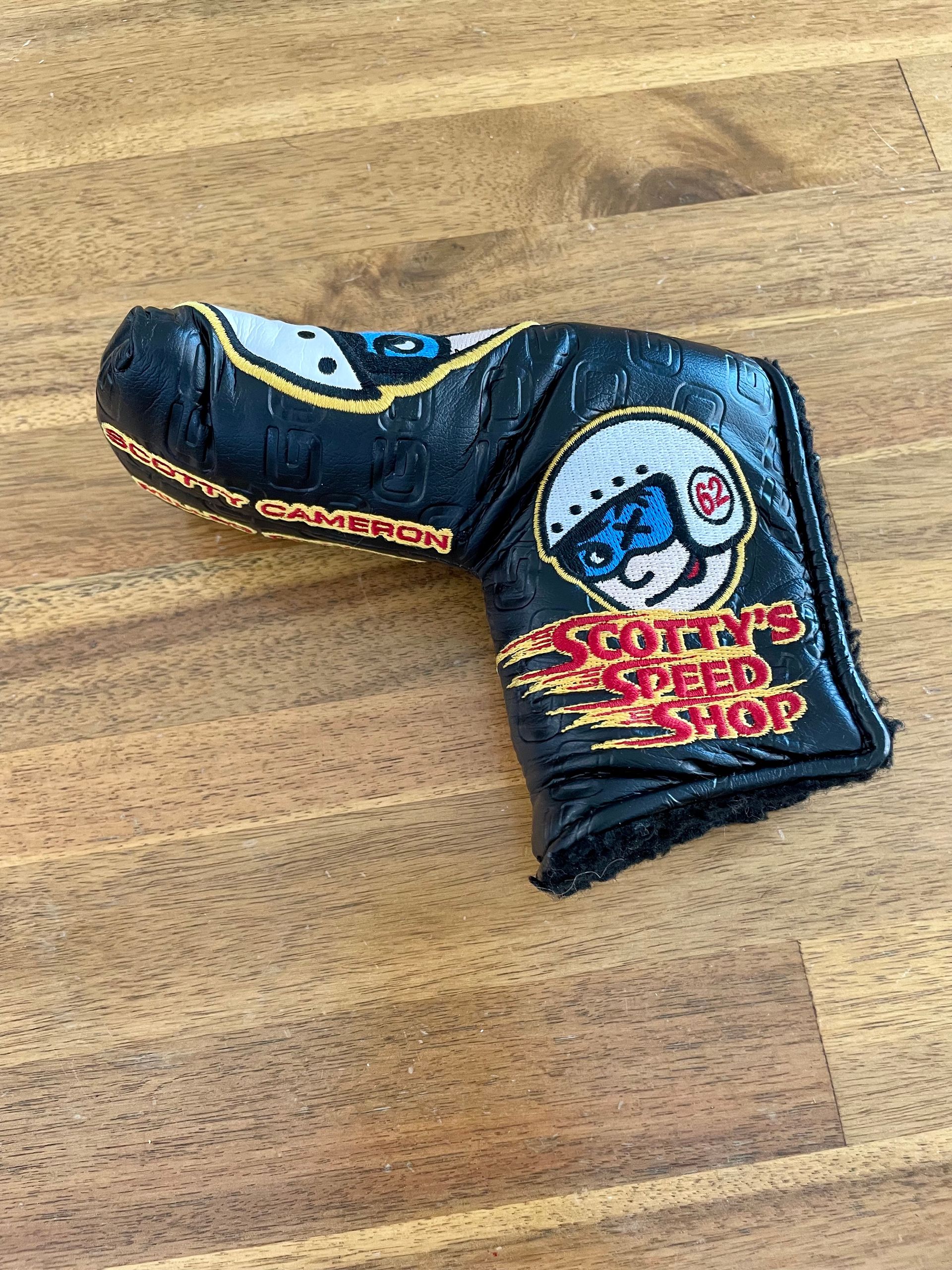 Scotty Cameron Custom Shop Black Johnny Racer Speed Shop Head Cover