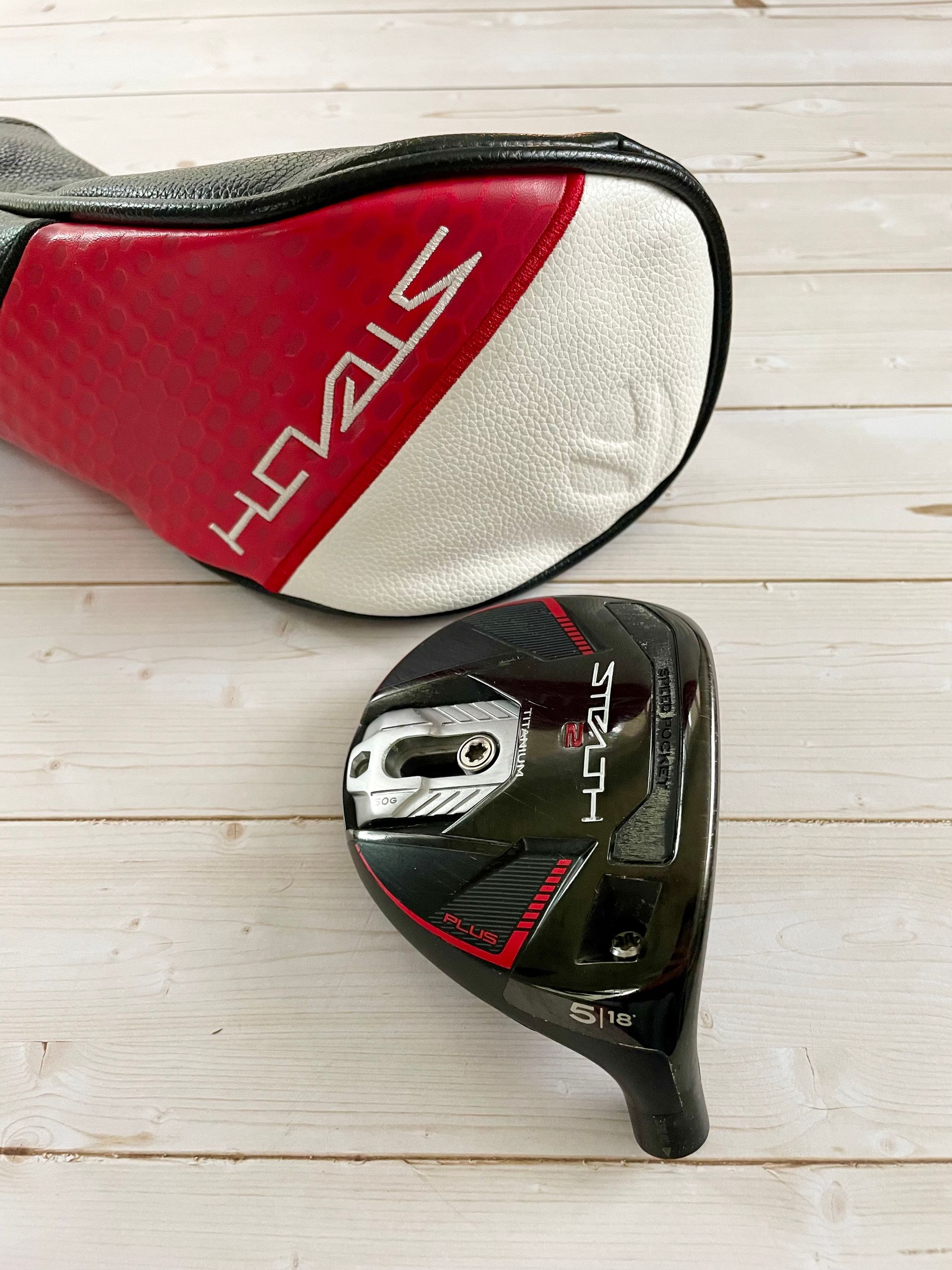 TaylorMade Stealth 2+ Titanium 18* 5W Fairway Wood Head