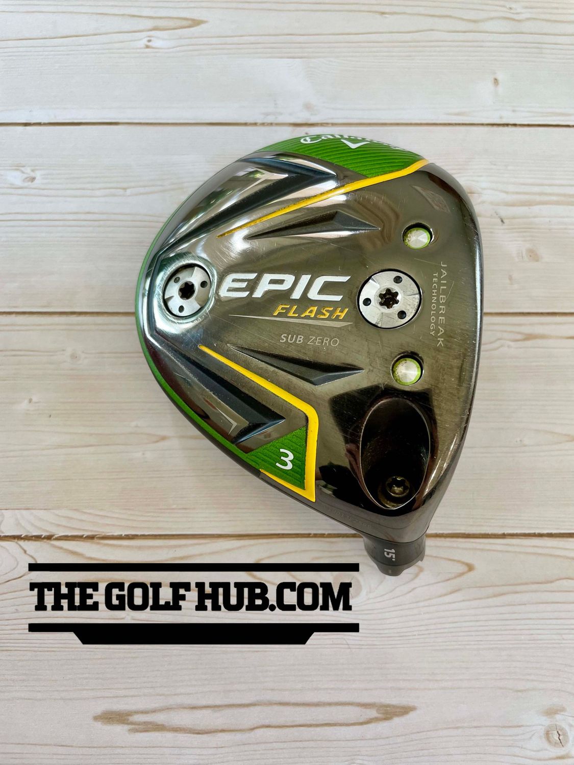 Callaway Epic Flash Sub Zero 15* 3W Fairway Head