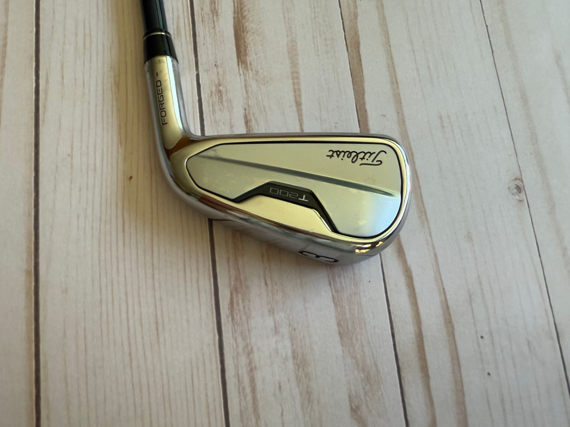 Titleist T200 3 iron- Venus Blue 9X VeloCore Shaft