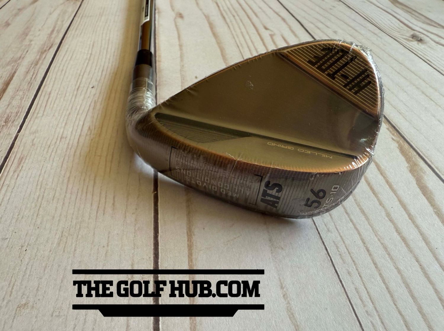 *NEW* TaylorMade Hi-Toe 4 Copper Raw Face 56* Wedge ATS10- DG Tour Issue Wedge 115