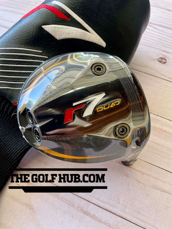 *NEW* TaylorMade R7 Quad 13.5* Mini Driver Head *NEW* TaylorMade R7 Quad 13.5* Mini Driver Head