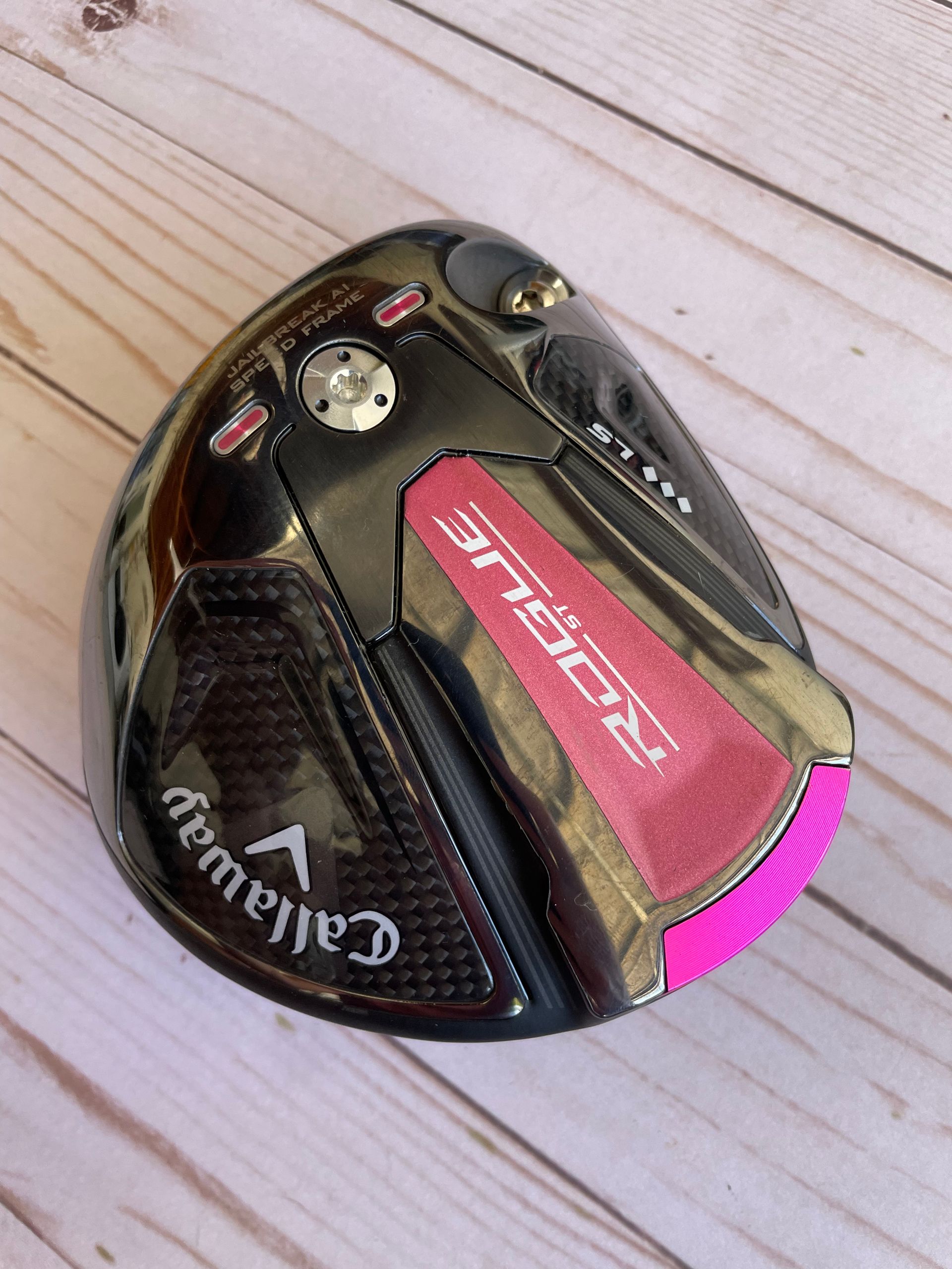 Callaway Rogue ST Custom Pink Triple Diamond LS 9* Driver Head