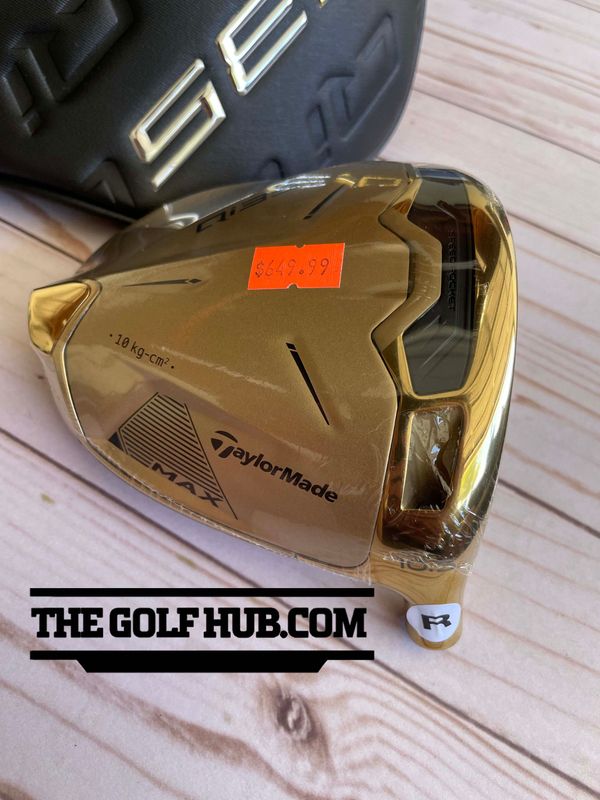 *NEW* TaylorMade Qi35 Designer Series Gold MAX 10.5* Driver Head