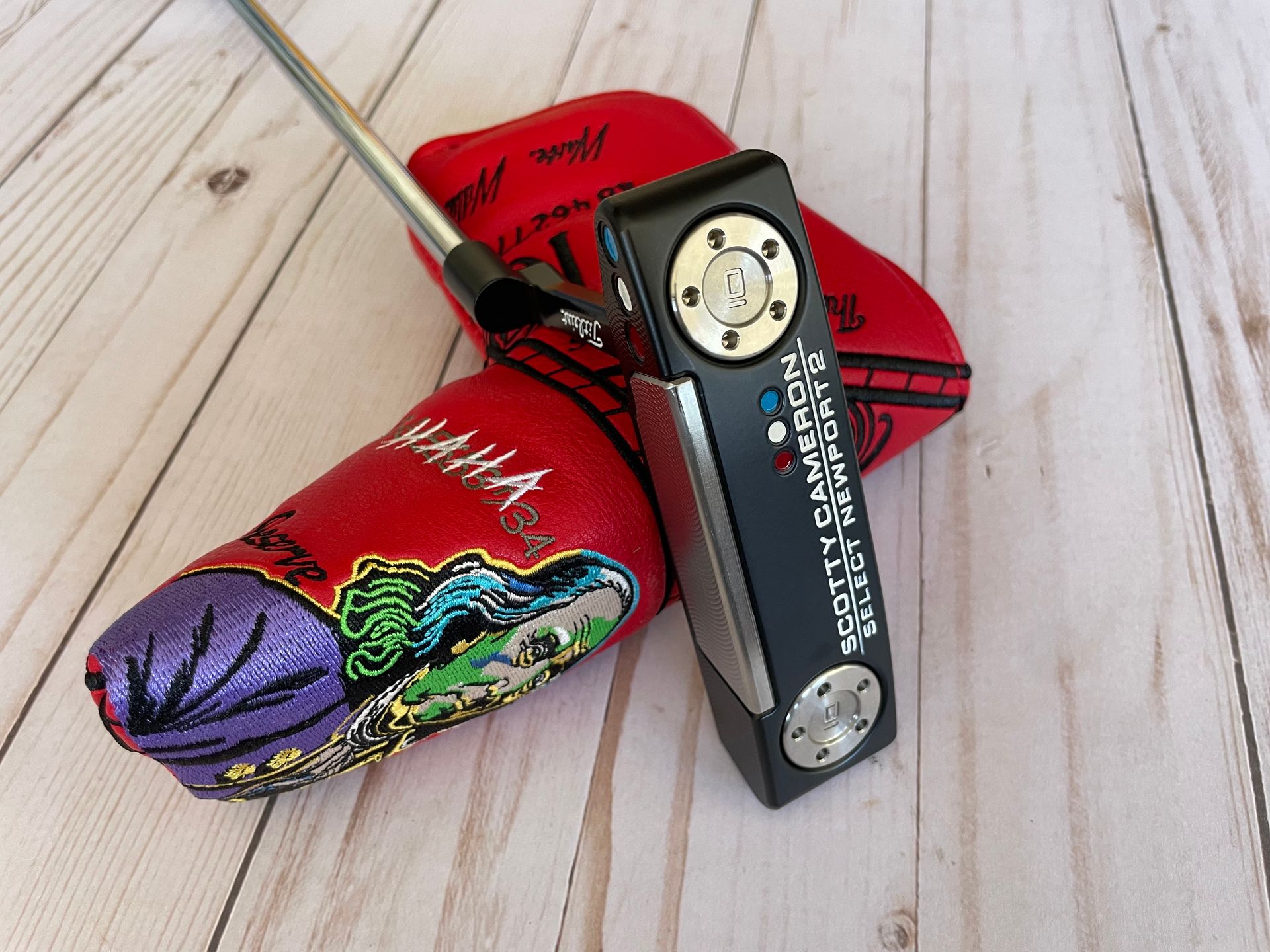 *NEW* Scotty Cameron Custom Red/White & Blue USA Newport 2 34in Putter