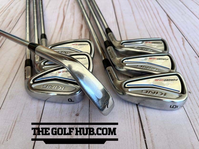 Cobra King Forged One Length 4-P Iron Set KBS Tour FLT 120 Stiff Flex