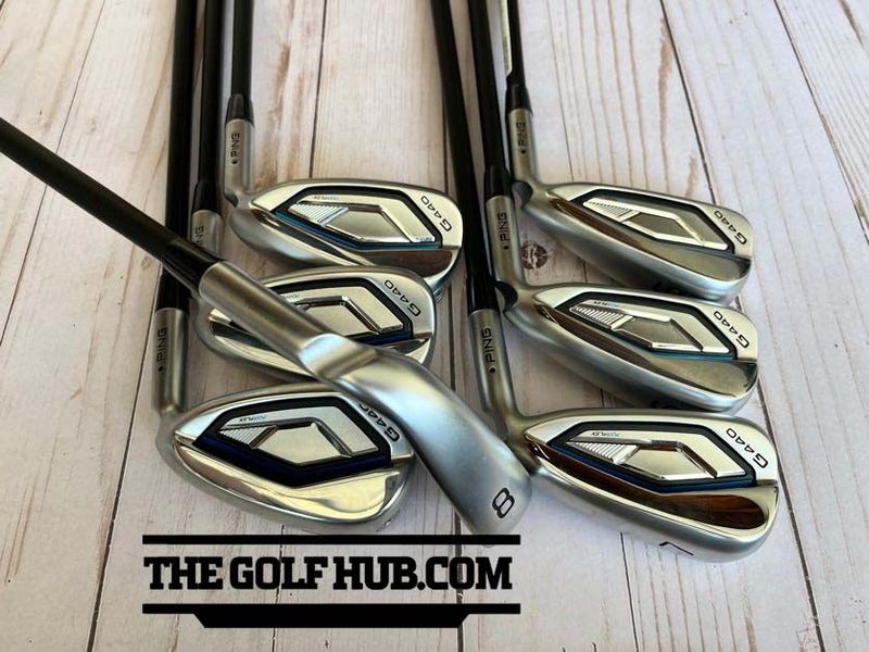 *NEW* Ping G440 5-W Iron Set, U Alta CB AWT Graphite Shafts Regular Flex