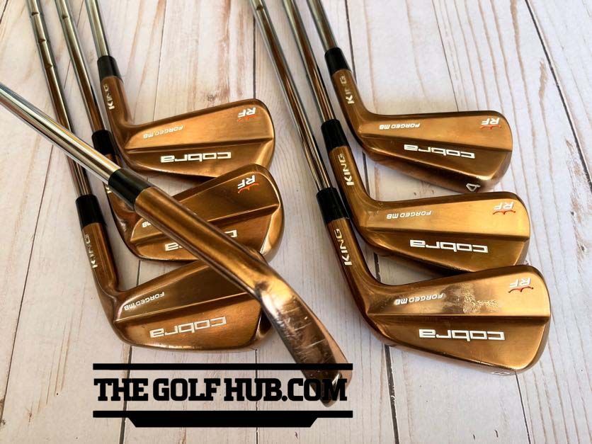 Cobra King RF Copper Forged MB 4-P Iron Set KBS Tour Lite S Stiff Flex