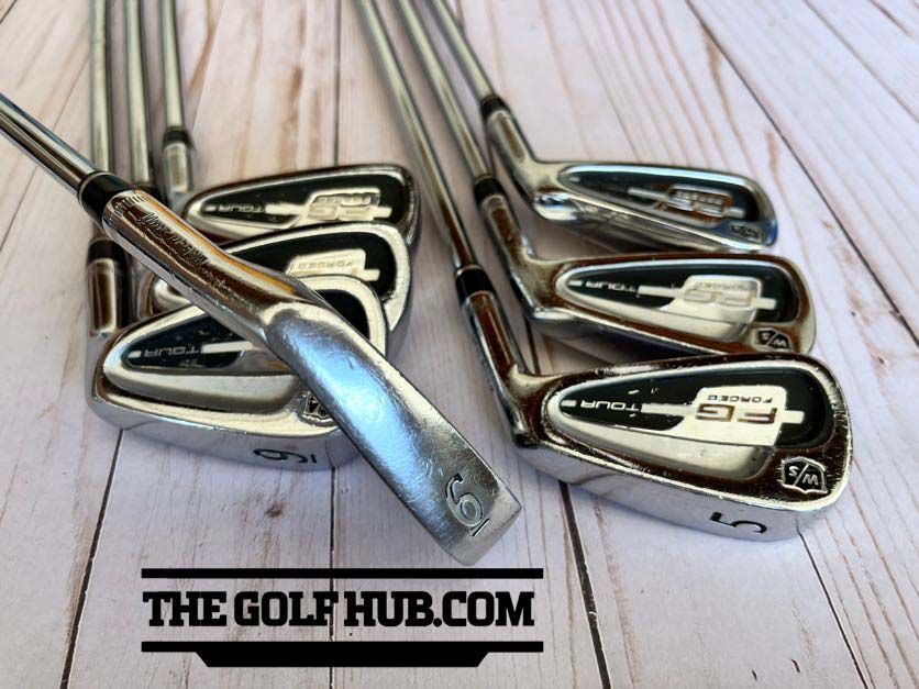 Wilson FG Tour Forged 3-9 Iron Set True Temper Dynamic Gold S300 Stiff Flex