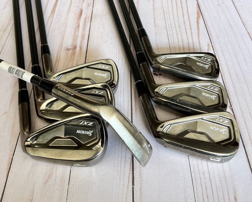 Srixon ZX7 Limited Editon Black 4-P iron Set KBS Tour C Taper Limited Stiff Flex