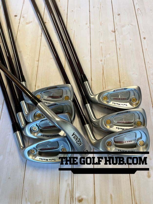 Honma AP 502 Twin Marks 5-11 Iron Set, SW - Twin Kick Doric Titanium R Regular Flex