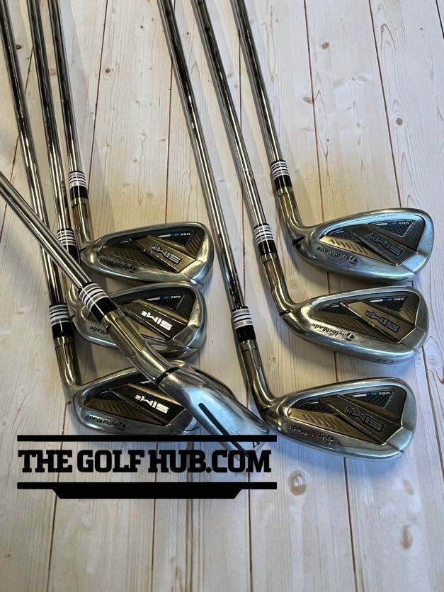 TaylorMade Sim2 4-P Iron Set KBS $ Taper 120 New Decade Midsize Stiff Flex