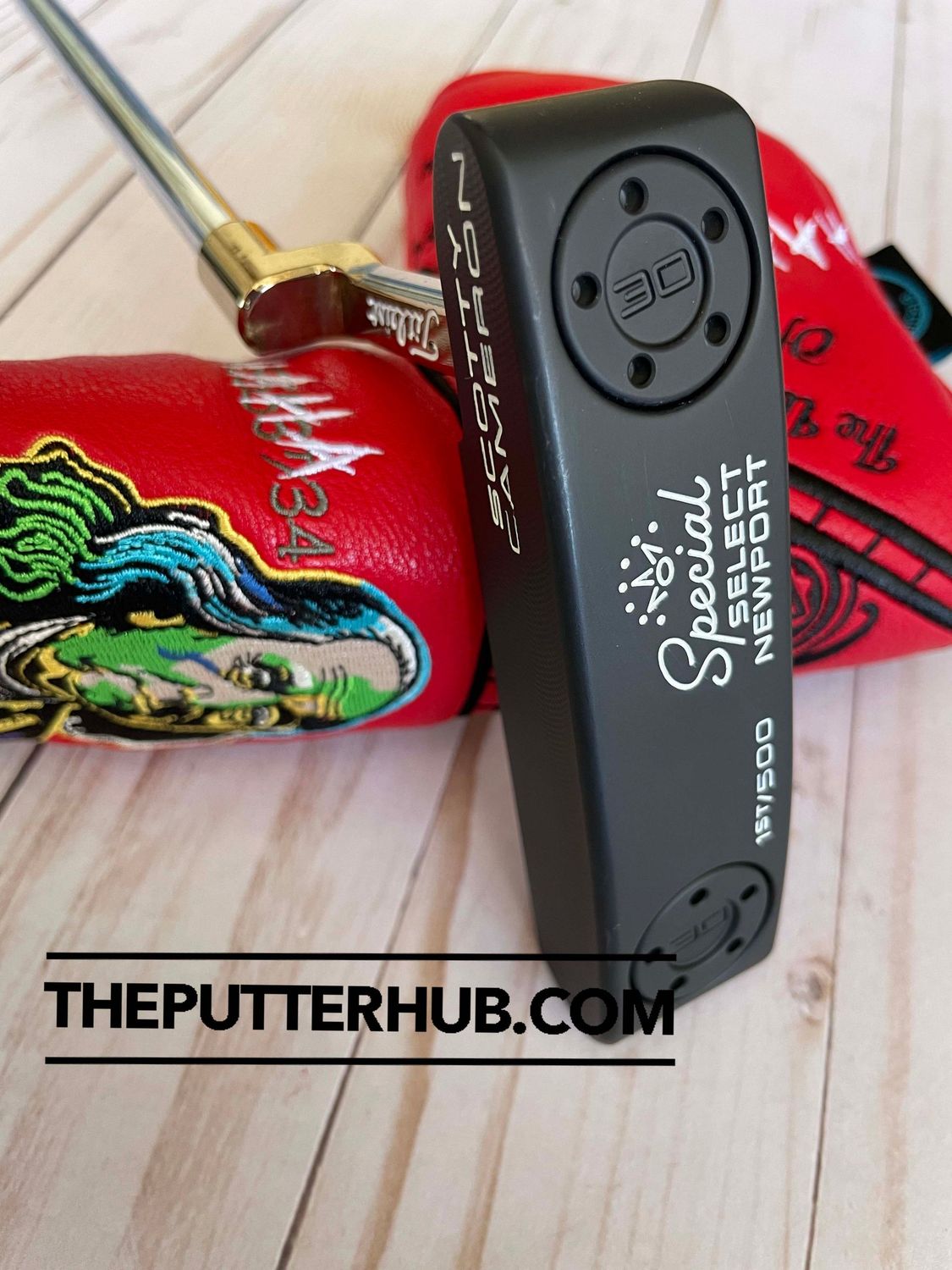 *NEW* Scotty Cameron Custom Two Tone Black 1st/500 Newport 34in Putter