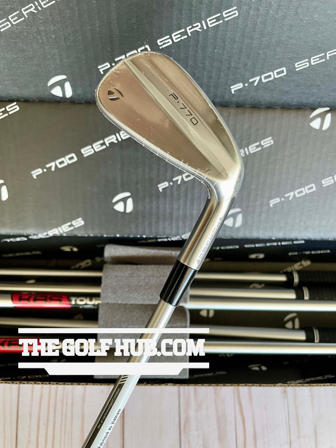 *NEW* TaylorMade P770 2025 4-P Iron Set KBS Tour C Taper 120S