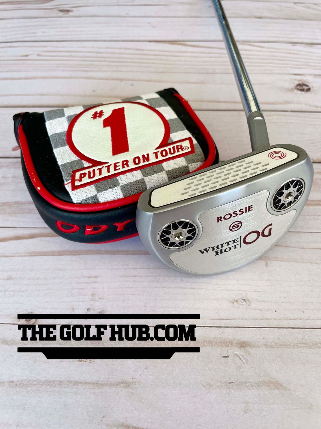 Odyssey White Hot OG Jon Rahm Rossie S 35in Putter- White Hot Pro Insert