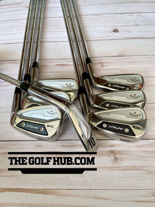 *NEW* Callaway Apex TCB Raw 4-P Iron Set Dynamic Gold Mid 115 S300