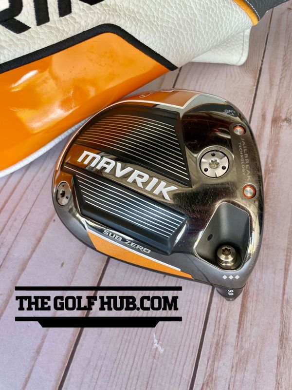 Callaway Mavrik TCF Tour Issue Sub Zero Triple Diamond 9* Driver Head
