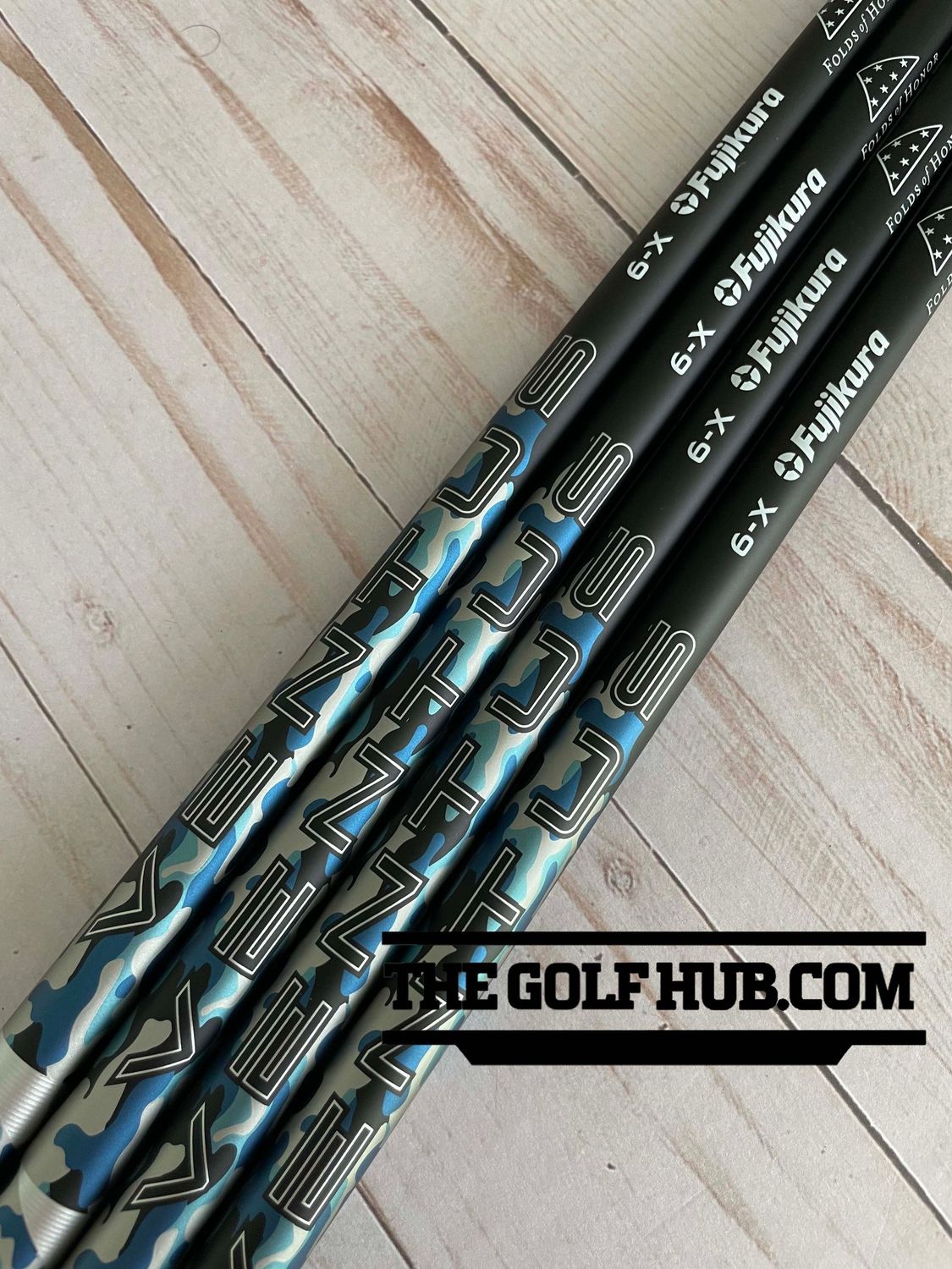 *NEW* Fujikura Ventus VeloCore+ 2024 Folds of Honor Black 6X Extra Stiff Shaft