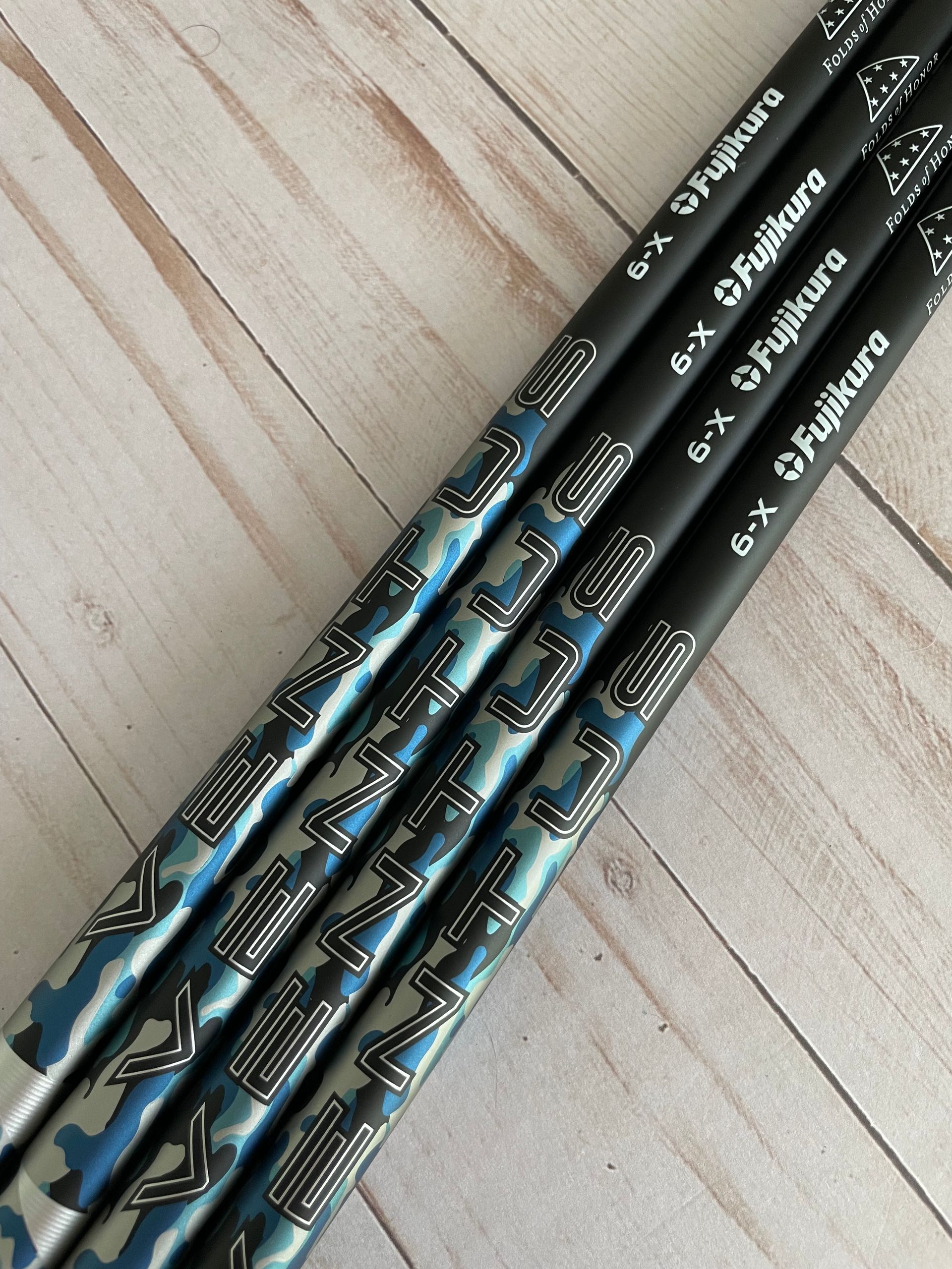 *NEW* Fujikura Ventus VeloCore+ 2024 Folds of Honor Black 6X Extra Stiff Shaft