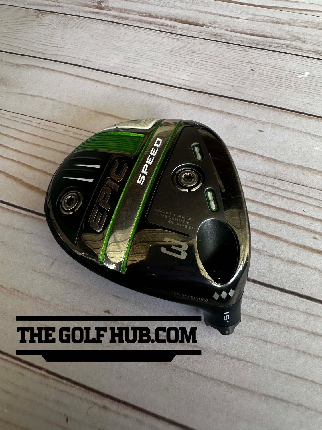 Callaway Epic Speed Triple Diamond TCF Tour Issue 15* 3W Fairway Head