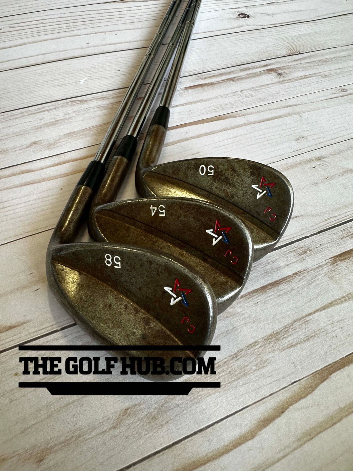 Artisan Raw 50/54/58 Wedge Set- TT DG Tour Issue S400