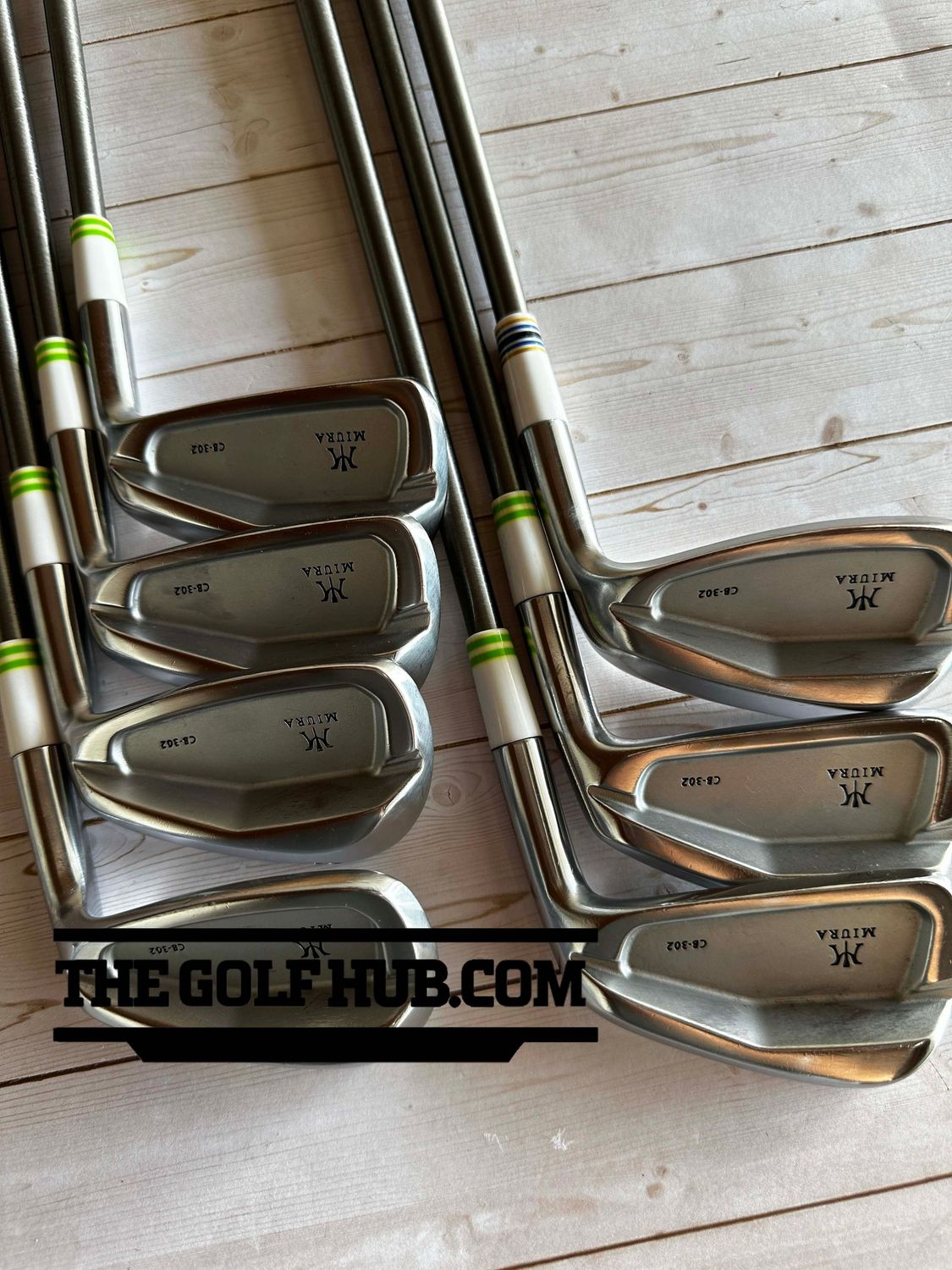 Miura CB-302 5-G (7pcs) Iron Set Steel Fiber i110cw