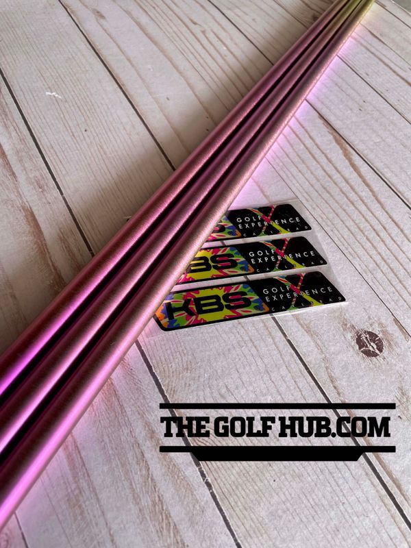 *NEW* KBS C-Taper / C-Taper Lite PVD Rainbow .355 Taper Wedge Shaft Set (3pcs)