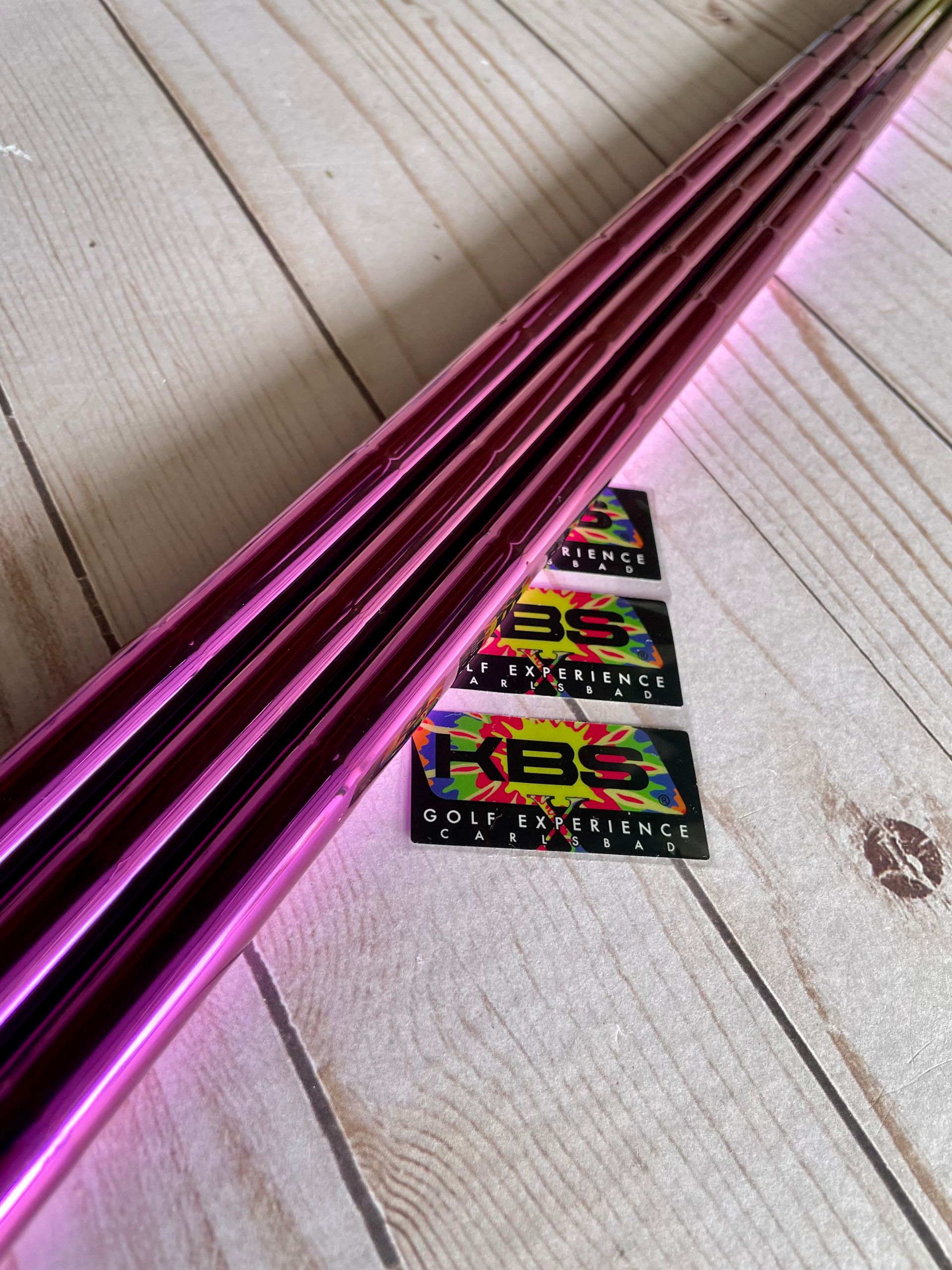 *NEW* KBS Tour / Tour V PVD Rainbow .355 Taper Wedge Shaft - Set of 3