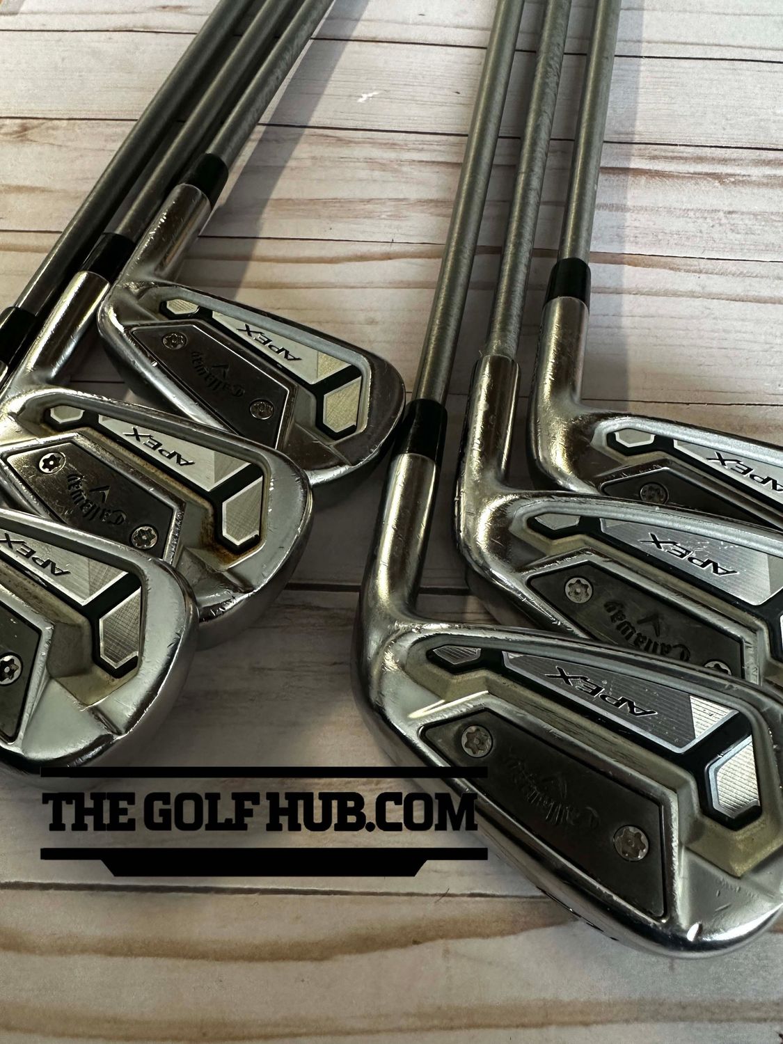 Callaway Apex TCB 4-P (7pcs) Iron Set- SteelFiber fc 115cw