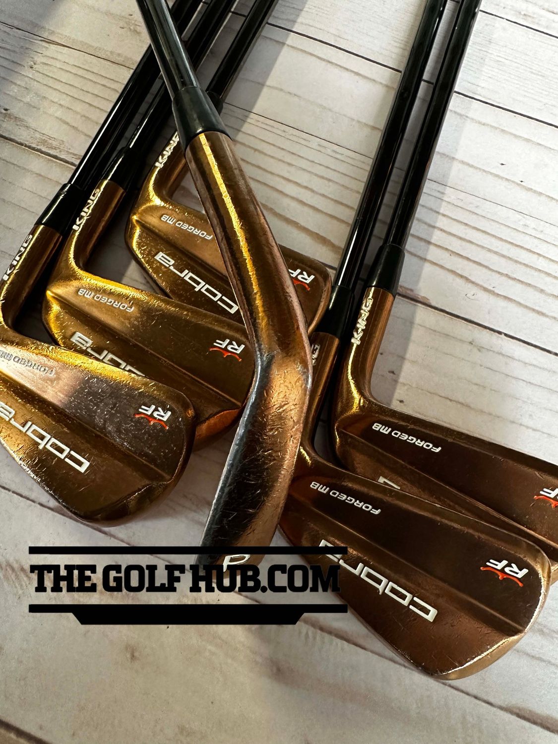 Cobra King RF Copper Forged MB 5-P Iron Set KBS $ Taper Lite 105S