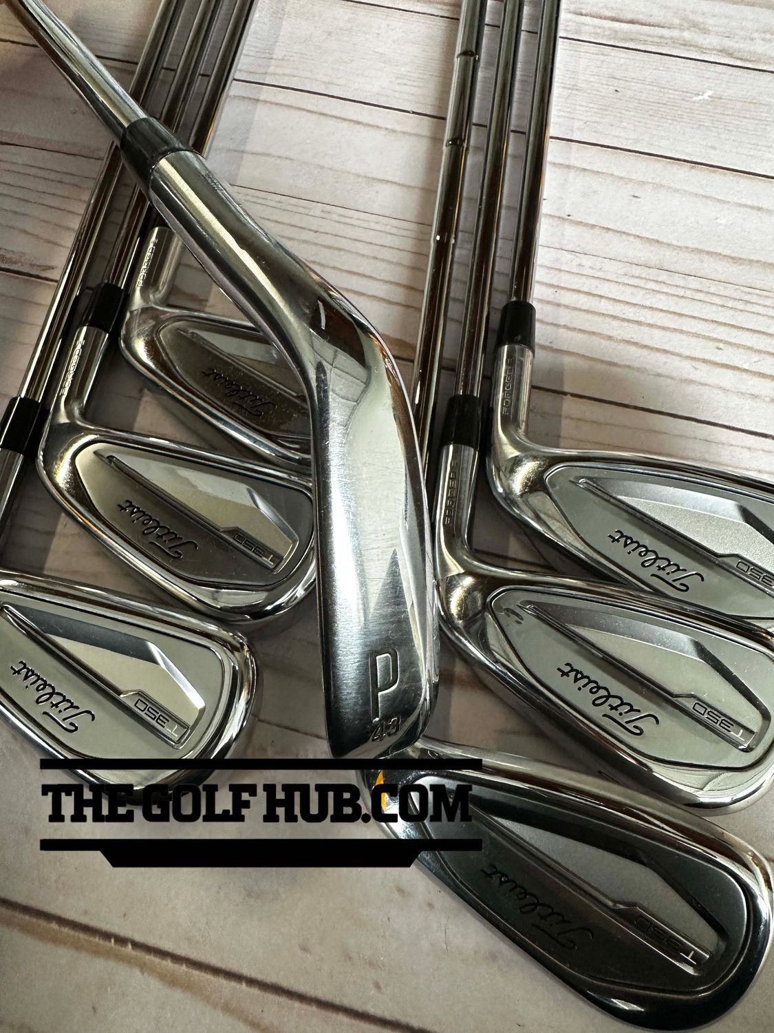 Titleist T350 5-A (7pcs) Iron Set - TT AMT Red