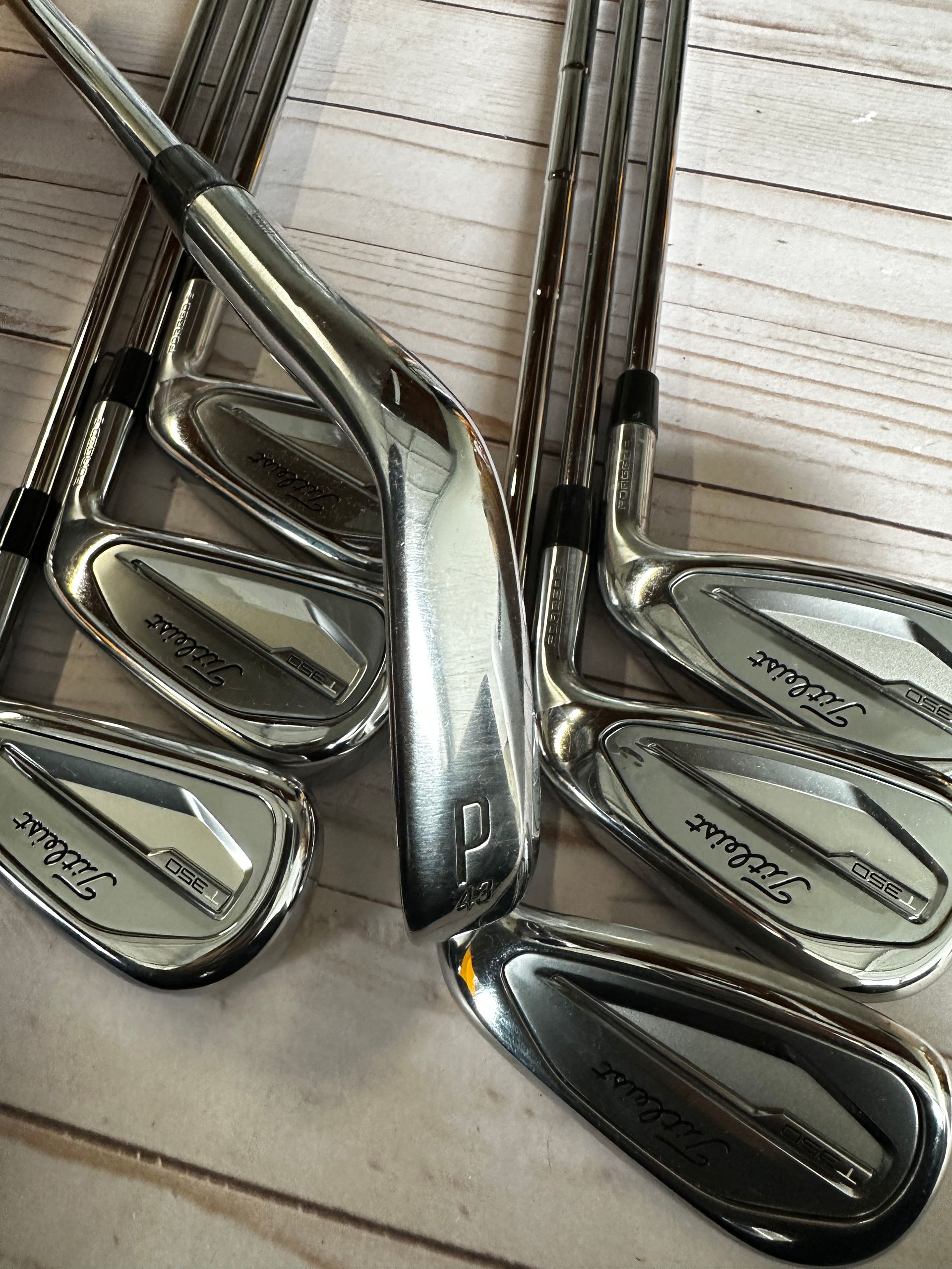 Titleist T350 5-A (7pcs) Iron Set - TT AMT Red