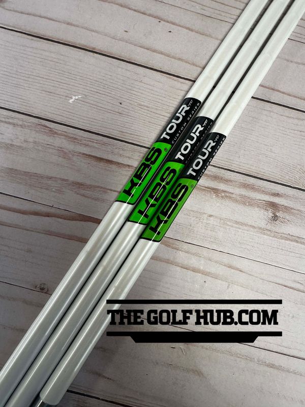 *NEW* KBS	Tour Custom Series White Pearl .355 Taper Wedge Shaft Set (3pcs)- Green