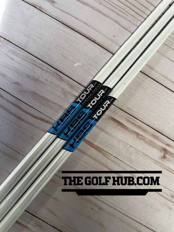 *NEW* KBS	Tour Custom Series White Pearl .355 Taper Wedge Shaft Set (3pcs)- Blue