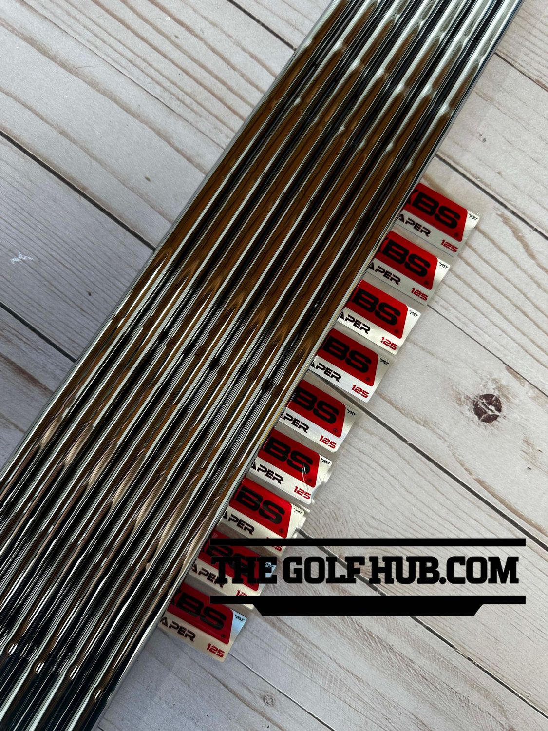 *NEW* KBS $ Taper 125S+ 4-P (7pcs) .355 Taper Iron Shaft *NEW* KBS $ Taper 125S+ 4-P (7pcs) .355 Taper Iron Shaft