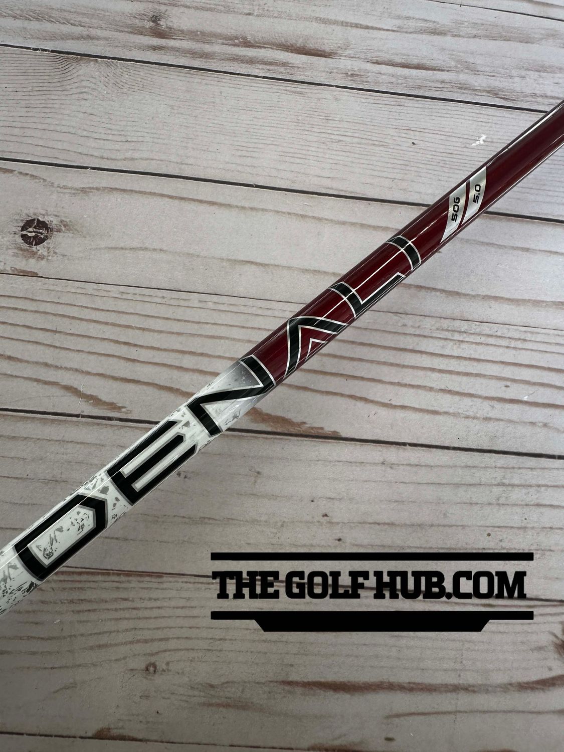 *NEW* Project X Denali Red 5.0 50g 44.5 *NEW* Project X Denali Red 5.0 50g 44.5" Senior Flex Driver Shaft- Titleist Tip