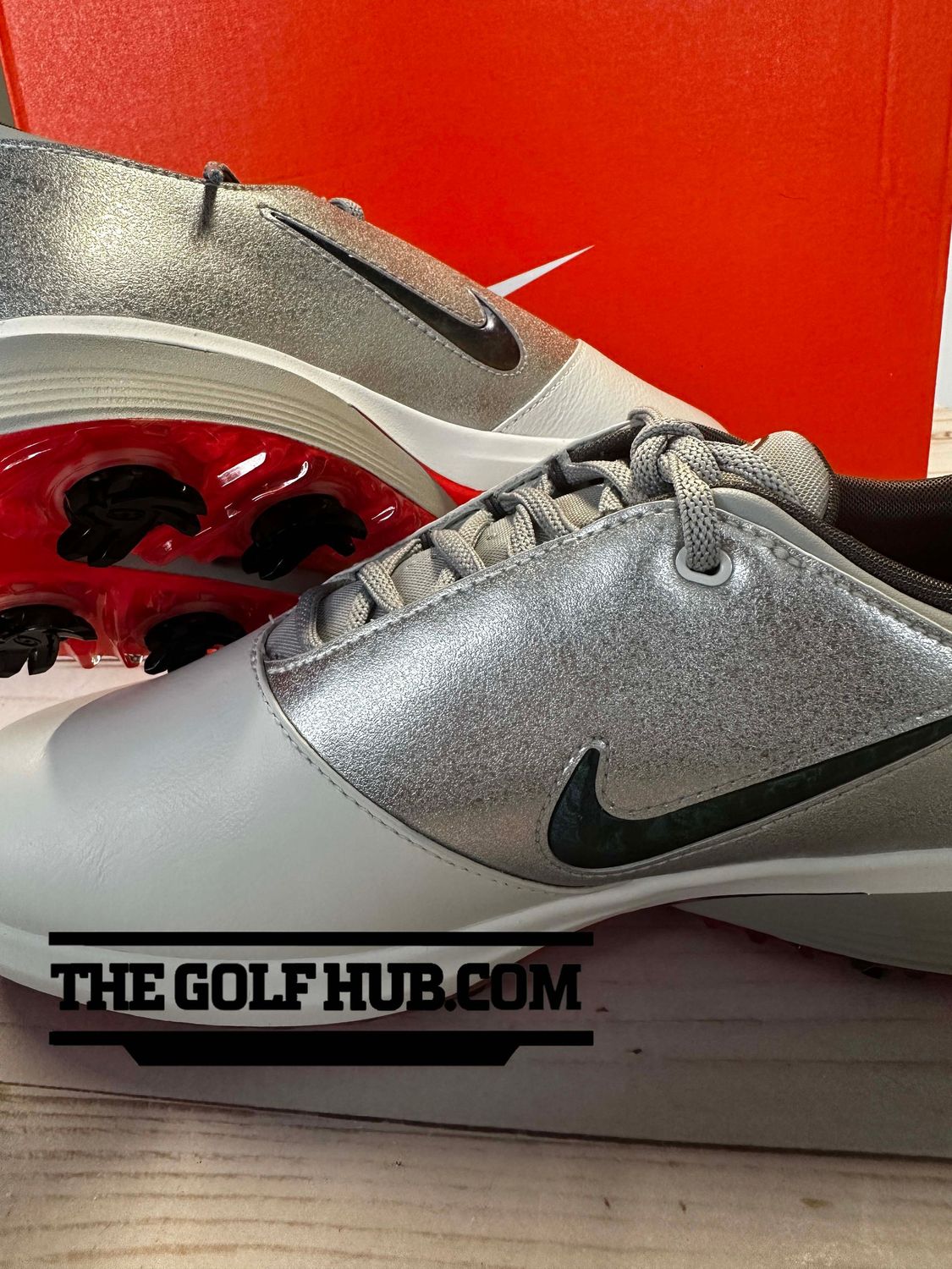 *NEW* Nike Victory Tour 4 NRG Silver/White Men's Size 9