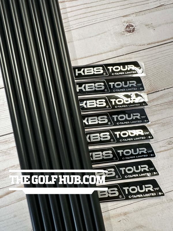 *NEW* KBS C Taper Limited Black S+ 4-P (7pcs) .355 Taper Iron Shaft